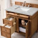 James Martin Brittany 36" Single Bathroom Vanity, Saddle Brown