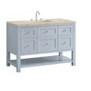 James Martin Breckenridge 48" Single Bathroom Vanity, Serenity Blue