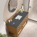 James Martin Malibu 60" Single Bathroom Vanity, Amber Birch