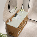 James Martin Malibu 60" Single Bathroom Vanity, Amber Birch