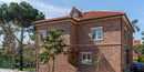 manufactured stone brick veneer barok antique red handmade B01AR 102243 installed facade house