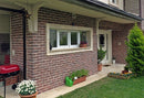 manufactured stone brick veneer barok lava handmade B01LV 102250 installed facade house