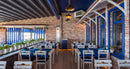 manufactured stone brick veneer ferrara nostalgia handmade B02NO 318804 installed greek restaurant interior walls