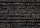 manufactured stone brick veneer granulbrick 50 dark grey handmade B04DG 318806 product shot