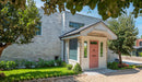 manufactured stone brick veneer loft dove handmade B09DV 317901 installed on modern building outside wall