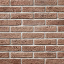 manufactured stone brick veneer slimfix red handmade B05RE 102266 product shot closeup