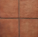 manufactured stone pavers 20x20 Arles Red F03RE 317926 top view
