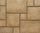 manufactured stone pavers Sienna Dark Yellow Antique Pattern F01DY 317917 top view view