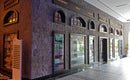 manufactured stone veneer ashlar pattern petra granat handmade S11GR 318787 grocery store facade