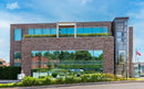 manufactured stone veneer slate look Sierra ash handmade S05AS 101219 installed facade of hospital