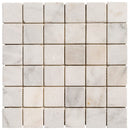 marble mosaic carrara white 1521629 tumbled 2x2 product shot single topview
