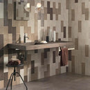 Marrone Glossy Ceramic Wall Decos 4x12