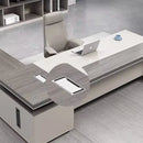 Purdue · Modern L-Shaped Executive Desk