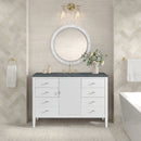 James Martin Myrrin 48" Single Bathroom Vanity, Bright White