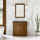 James Martin Bellshire 36" Single Bathroom Vanity, Honey Oak