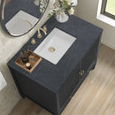 James Martin Myrrin 36" Single Bathroom Vanity, Carbon Oak