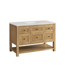 James Martin Breckenridge 48" Single Bathroom Vanity, Light Natural Oak