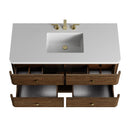 James Martin Allamari 48" Floating Single Bathroom Vanity, Sable