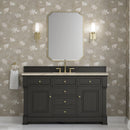 James Martin Brookfield 60" Single Bathroom Vanity, Black Onyx