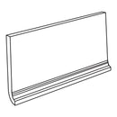 Milestone West Black Cove Base Stone Look Porcelain 6x12