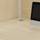 Corven · Straight Workstation Cubicle, White