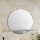 James Martin Platform 24" Mirror, Brushed Nickel