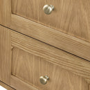 James Martin Laurent 48" Dual Mount Single Bathroom Vanity, Light Natural Oak