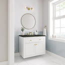 James Martin Chicago 36" Single Bathroom Vanity, Glossy White