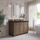 James Martin Bristol 48" Single Bathroom Vanity, Whitewashed Walnut