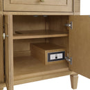 James Martin Lorelai 72" Double Bathroom Vanity, Light Natural Oak