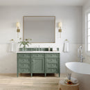 James Martin Brittany 60" Single Bathroom Vanity, Smokey Celadon
