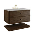 James Martin Allamari 36" Floating Single Bathroom Vanity, Sable