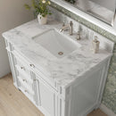 James Martin Bristol 36" Single Bathroom Vanity, Bright White