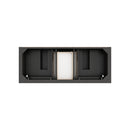 James Martin Brookfield 60" Double Vanity Cabinet, Black Onyx
