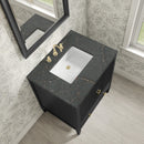 James Martin Myrrin 30" Single Bathroom Vanity, Carbon Oak