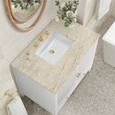 James Martin Myrrin 36" Single Bathroom Vanity, Bright White