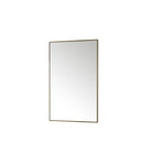 James Martin Rohe 26" Mirror, Champagne Brass