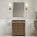 James Martin Brookfield 36" Single Bathroom Vanity, Pecan