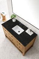James Martin Breckenridge 48" Single Bathroom Vanity, Light Natural Oak