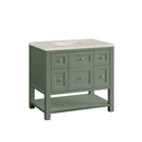 James Martin Breckenridge 36" Single Bathroom Vanity, Smokey Celadon