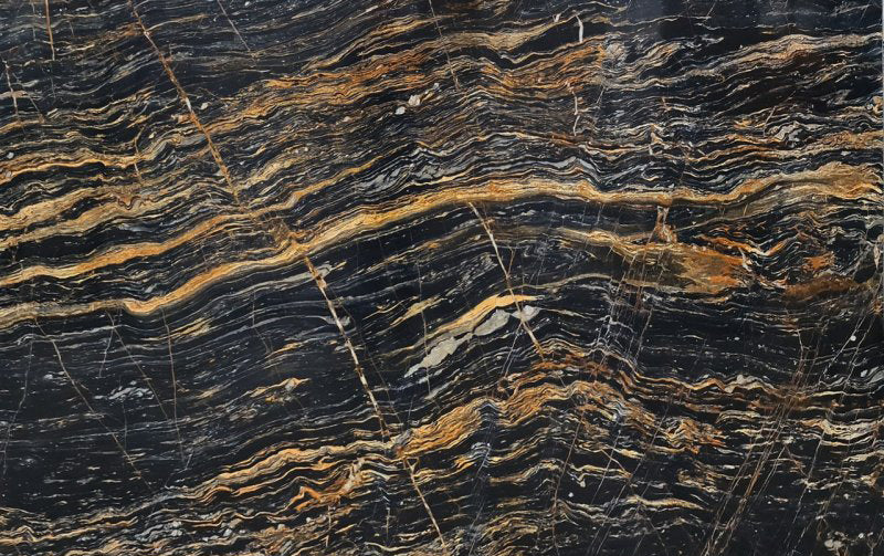 nero picasso black marble slabs polished 2cm product shot wide