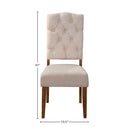 Newberry Side Chairs, Medium Brown