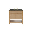 James Martin Solene 36" Single Bathroom Vanity, Seaside Oak