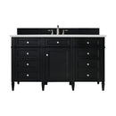 James Martin Brittany 60" Single Bathroom Vanity, Black Onyx