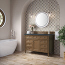 James Martin Brittany 48" Single Bathroom Vanity, Saddle Brown