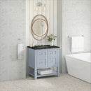 James Martin Breckenridge 30" Single Bathroom Vanity, Serenity Blue