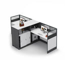 Norven · L-Shaped Cubicle Office Workstation