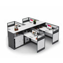Norven · L-Shaped Cubicle Office Workstation