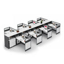 Norven · L-Shaped Cubicle Office Workstation