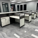 Norven · L-Shaped Cubicle Office Workstation